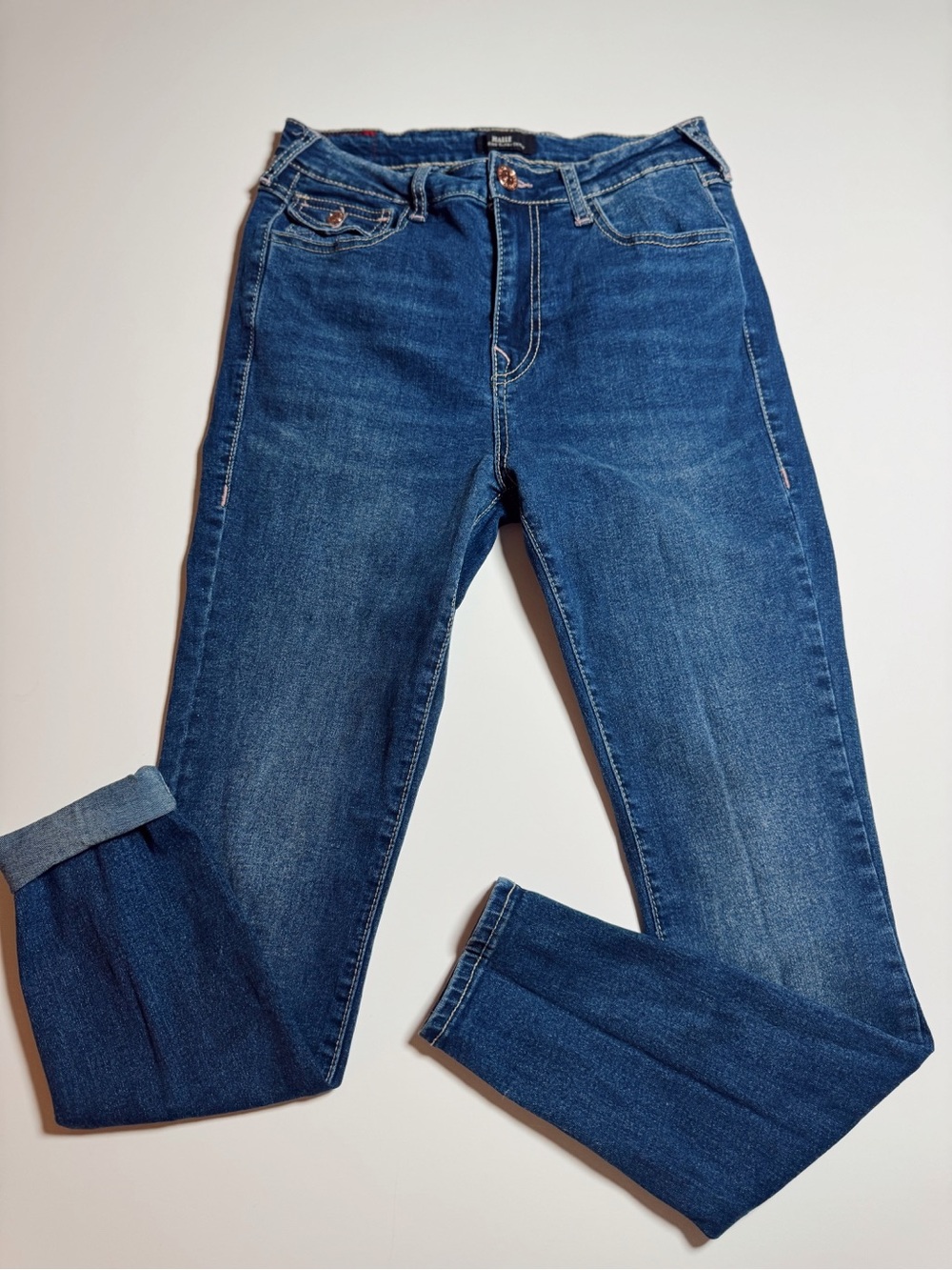 TRUE RELIGION Classic High-Rise Women’s Skinny Jeans - Blue